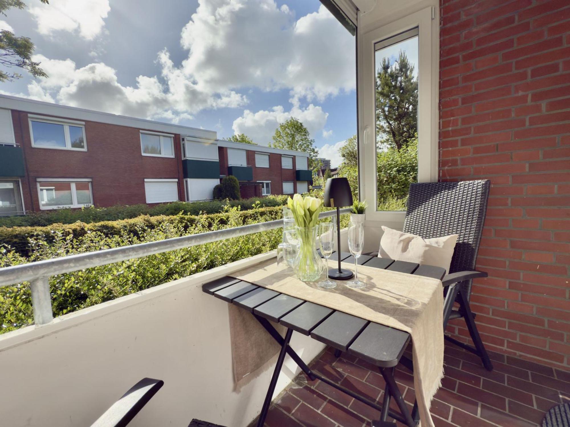 Fewo Kleine Freiheit Mit Balkon - Horumersiel Exterior foto